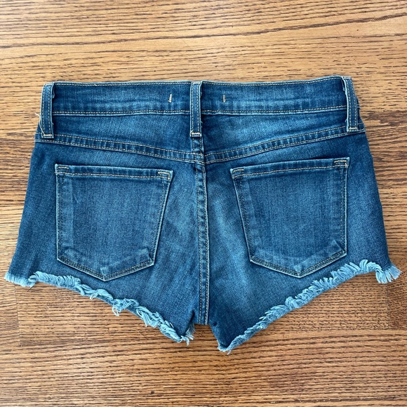 Dark Wash Flying Monkey Denim Shorts - Picture 2 of 4